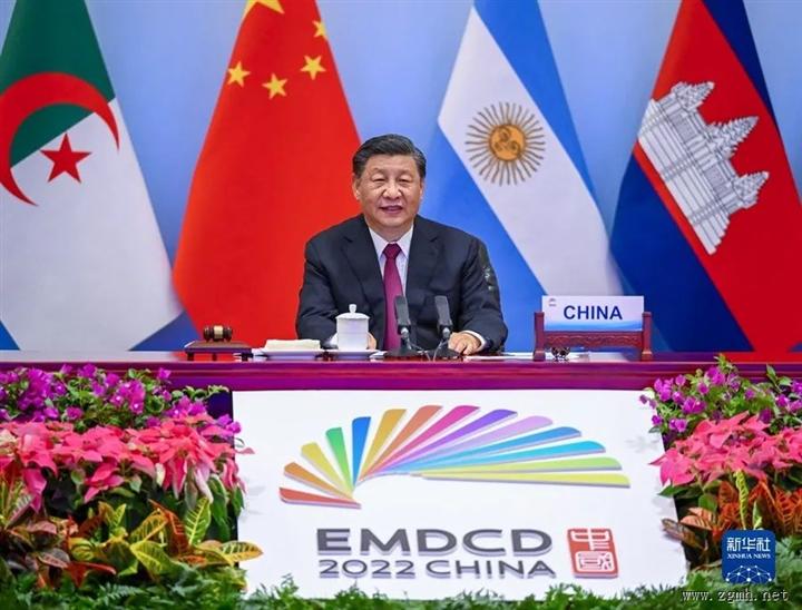 习近平主持全球发展高层对话会并发表重要讲话