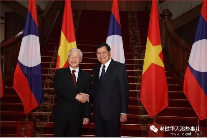 老挝通论主席祝贺越南成立77周年