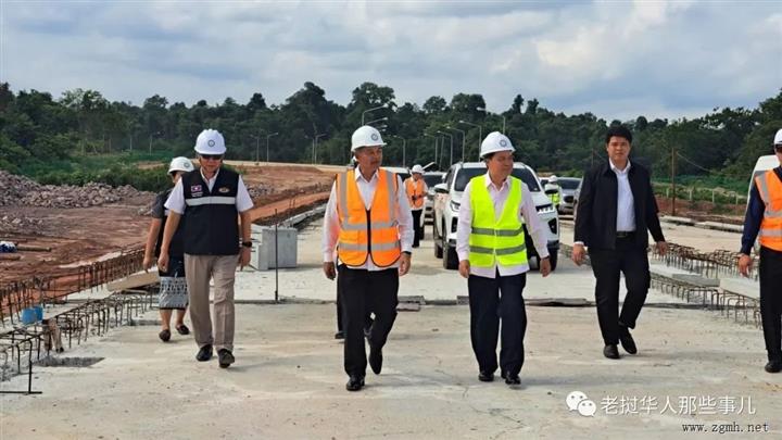 完成70%！老挝副总理视察老泰友谊五桥施工进展，预计2
