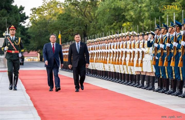 【组图】李强总理高规格迎接洪玛耐访华，两国签署多项双边合作协议