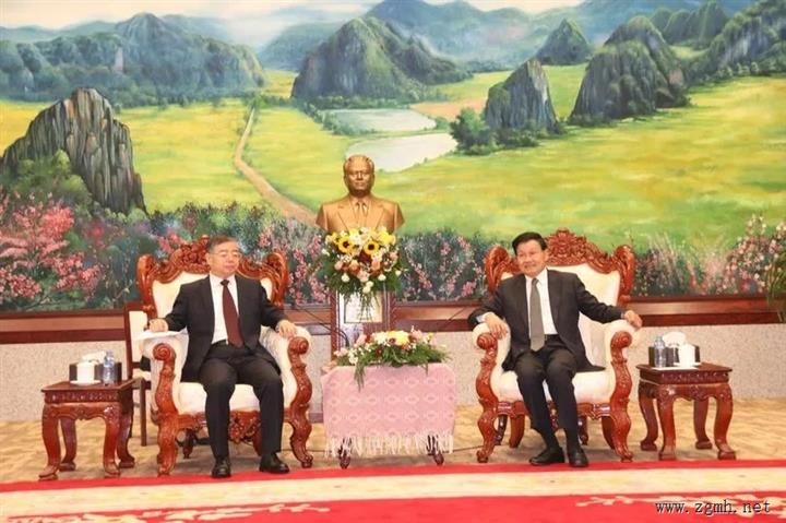 老挝人民革命党中央总书记、国家主席通伦会见李书磊！中国外交部部长助理农融会见老挝新任驻华大使宋蓬