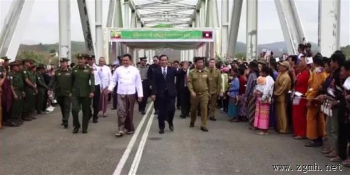 缅甸-老挝友谊大桥已正式开通