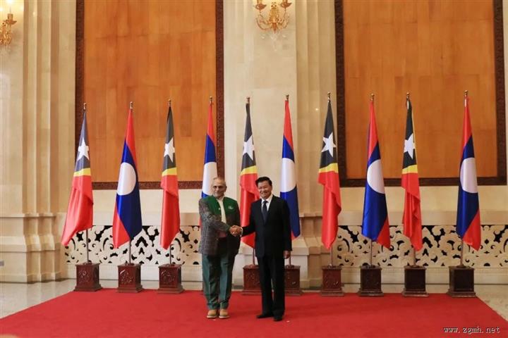 老挝-东帝汶签署《大使馆未来交换土地的意向书》和《经济、贸易和技术合作协议》
