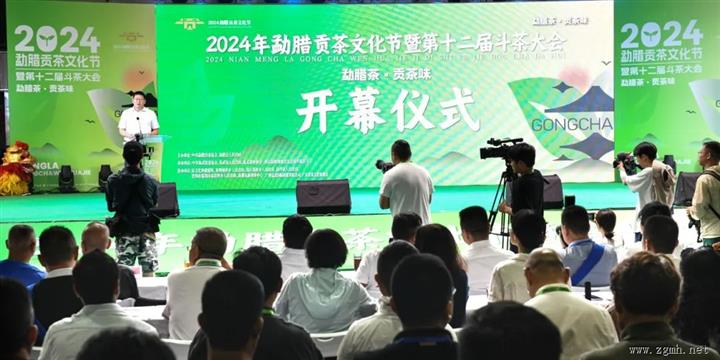 【茶香西双版纳】2024年勐腊贡茶文化节暨第十二届斗茶大会开幕