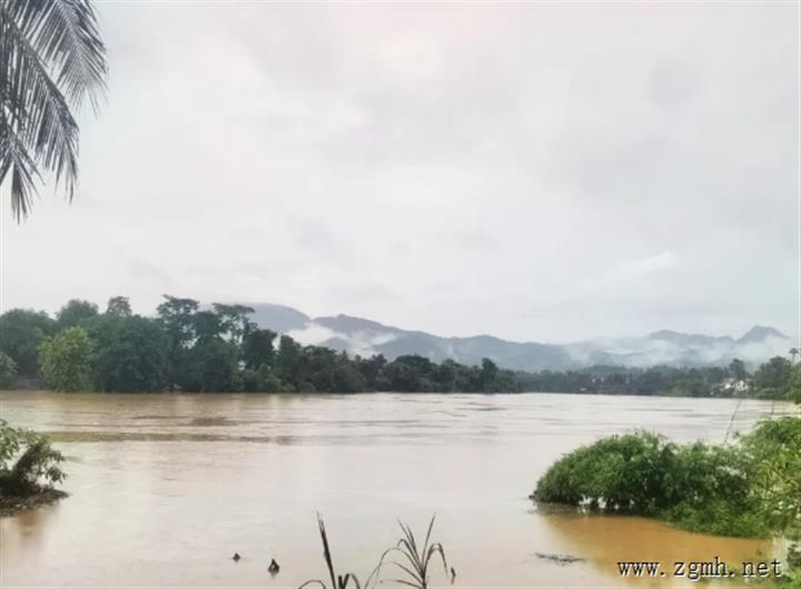 湄公河受天气影响涨水，勿冒险乘船