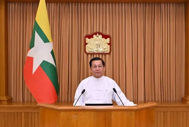 缅甸人民院议员团选举敏昂莱为副总统